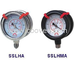 雙面不銹鋼壓力表