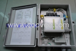 供应室外插片式1分8光分路器箱