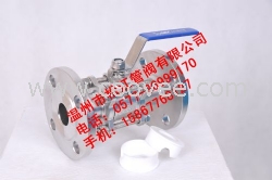 供應三片式法蘭全包球閥