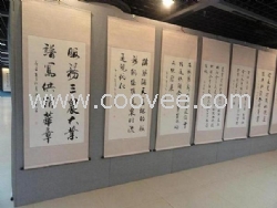 书画字画展板租赁无缝油画展板租赁