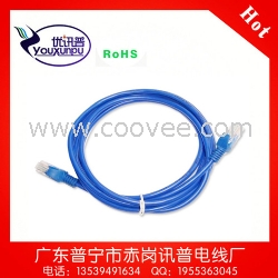 网线跳线 超五类全铜网络线 CAT5E