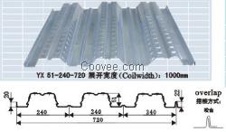 供应51-240-720开口楼承板