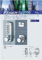 日本KEYLEX 机械密码锁  2100