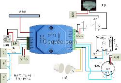 报警信号采集器,开关量转TCP/IP