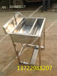 保定衡水滄州食品廠專用洗手池 消毒洗涮池