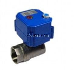 手動/電動一體不銹鋼絲口球閥