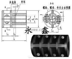 夹壳联轴器 铸钢联轴器 河北联轴器