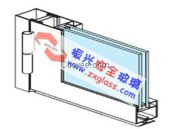 四川省眉山市防火玻璃门生产公司