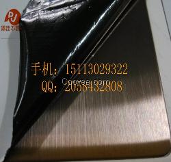 整體櫥柜用黑鈦金拉絲不銹鋼板