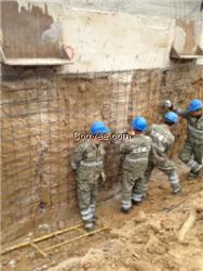 北京土方挖運井點降水混凝土樁護坡基坑支護