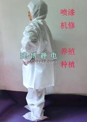 加厚分体式防尘服可多次使用养殖种植防护服