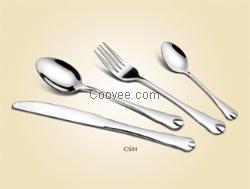 供應雙勝不銹鋼西餐刀、叉、匙葫蘆水滴系列