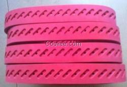 真空拉膜異型孔皮帶