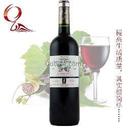 法國(guó)波爾多紅酒愛(ài)蓮古堡干紅葡萄酒