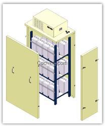 广东电池柜尺寸价格/电池柜供应图片  金昊