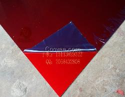 供應(yīng)陜西中國紅不銹鋼板 鏡面拉絲紅色不銹