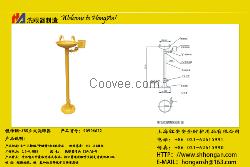 22镀锌钢+abs立式洗眼器