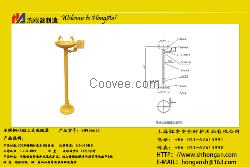 21不锈钢+abs立式洗眼器