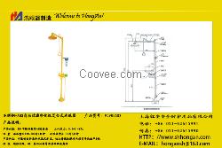 供应不锈钢+ABS自动过滤净化级复合式洗眼器