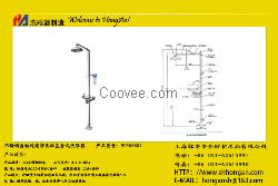 供应不锈钢自动过滤净化级复合式洗眼器