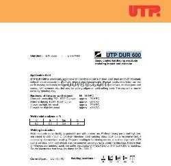 德国UTP DUR 600焊条