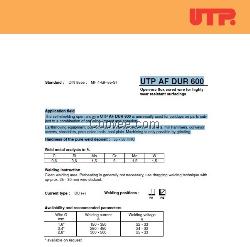 德国UTP AF DUR 600MP焊丝