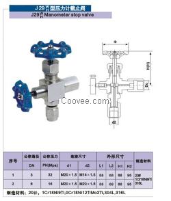 截止阀J29W/H