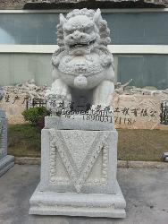 石獅子價(jià)格 墓地石獅子 石獅