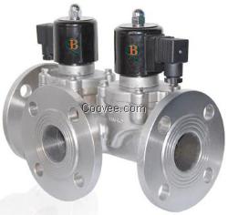 法蘭式二位三通電磁閥,電磁閥廠家