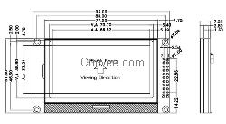 12864-80图形点阵液晶模