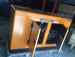 四個輪子的發(fā)電電焊機超無音柴油機