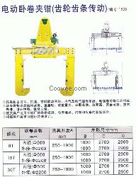 電動臥卷夾鉗（齒輪齒條傳動，三絲杠傳動）