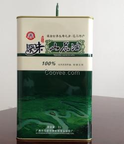 山茶油原生态高品质山茶油铁罐装3L