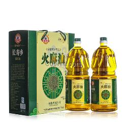 广西原生态高品质火麻油礼盒装1.8L*2