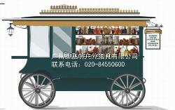 訂做深圳公園售賣車_美食街售賣亭