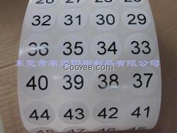 我廠訂做不干膠標(biāo)簽20x20