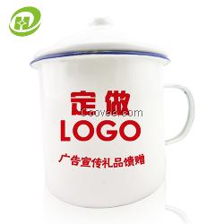 复古怀旧经典搪瓷杯定制茶缸广告杯礼品