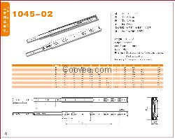 家具,抽屉用三节导轨/中型滑轨/导轨找恒