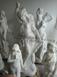 生產石雕人物 歐式漢白玉人物廠家