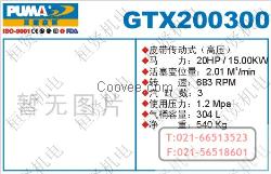 GTX200300皮带传动式高压型空压机