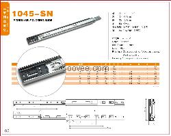 1045-SN自锁三节中型导轨/中型滑轨