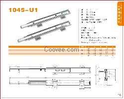 1045-U1三节中型导轨/三节中型