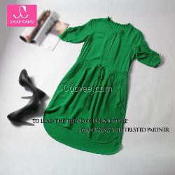 佛山真絲連衣裙，天鵝為你全面升級