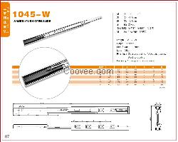 批发1045-W反弹二节中型导轨/二节中