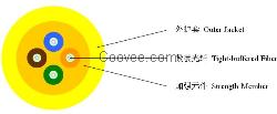 浙江室内四芯单模GJFFJV-4B1光缆