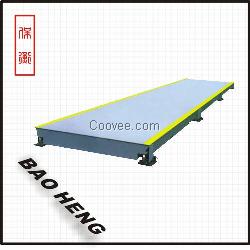 連城30噸卡車地磅 噴砂烤漆處理抗腐性