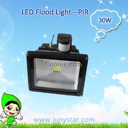 LED 泛光灯 PIR 30W