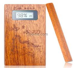 方派A7花梨木充電寶