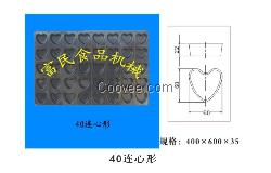 40连高低心形蛋糕模具 心形蛋糕烤盘