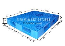 供应河南漯河叉车托盘 双面堆垛塑料托盘